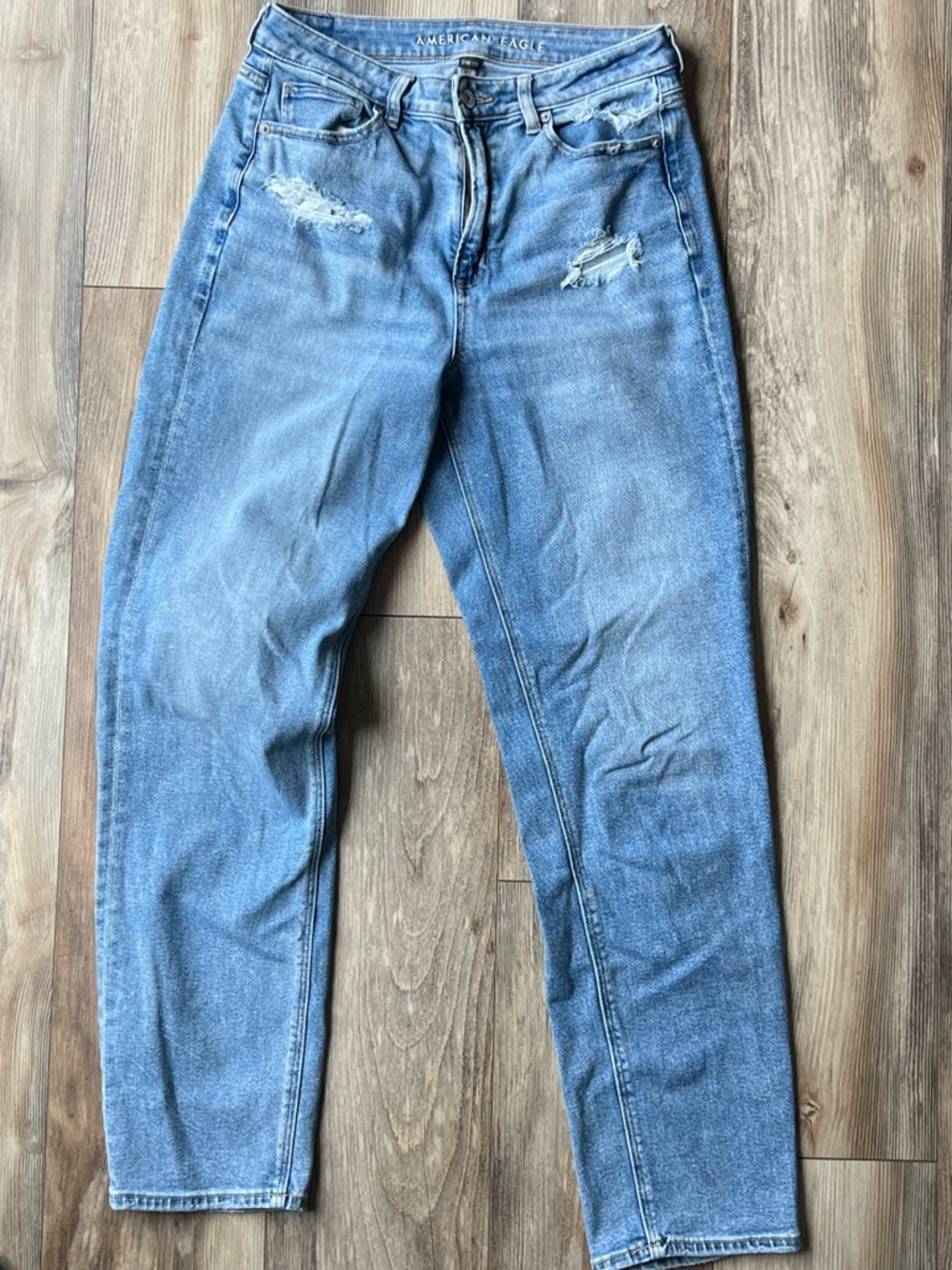 American Eagle Outfitters mom straight Stretch Jean 10 x-long